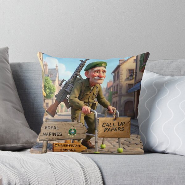 Item preview, Royal Marines  call up zimmer frame brigade designed and sold by Bootneckstore.