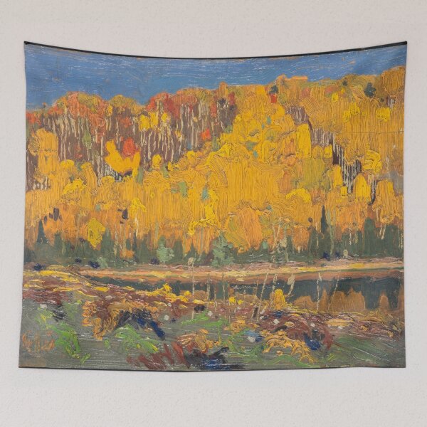 Item preview, New Upload 20 - tom thomson - Best artist - Tom Thomson – Spirit of the Canadian Wilderness – Framed Print designed and sold by KirstenShShop.