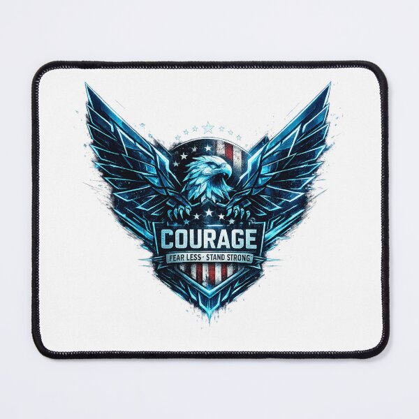 Item preview, 250 Anniversary of the USA - Neon Eagle Courage – Cyberpunk Patriotic Sticker designed and sold by Collins Design.