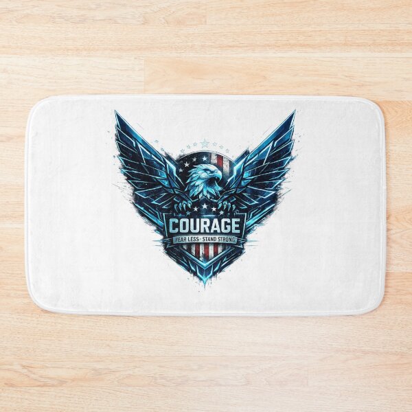 Item preview, 250 Anniversary of the USA - Neon Eagle Courage – Cyberpunk Patriotic Sticker designed and sold by Collins Design.