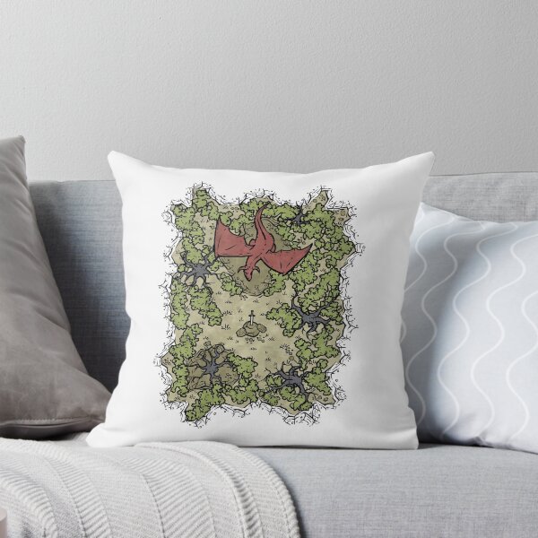 Item preview, Old School Dragon Lair Map DnD designed and sold by wolfkin-design.