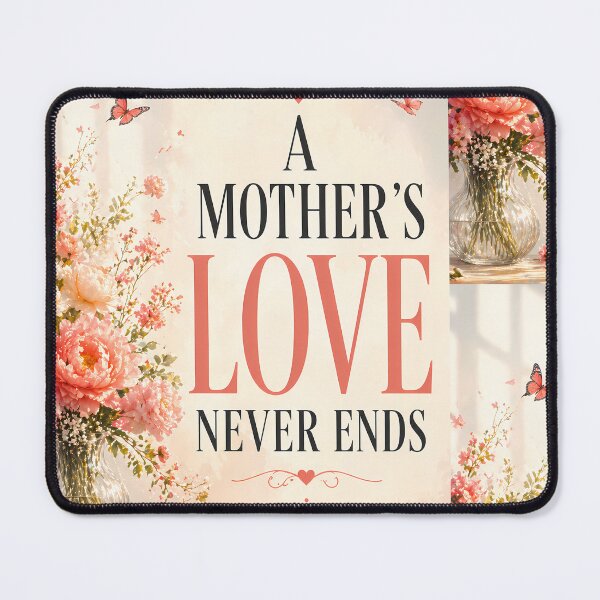 Item preview, Mother’s Day Love Never Ends Floral Art designed and sold by KnitOfShadoF.