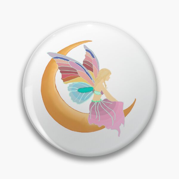 Item preview, Colourful fairy on the moon designed and sold by Beautyqueens Beautys.