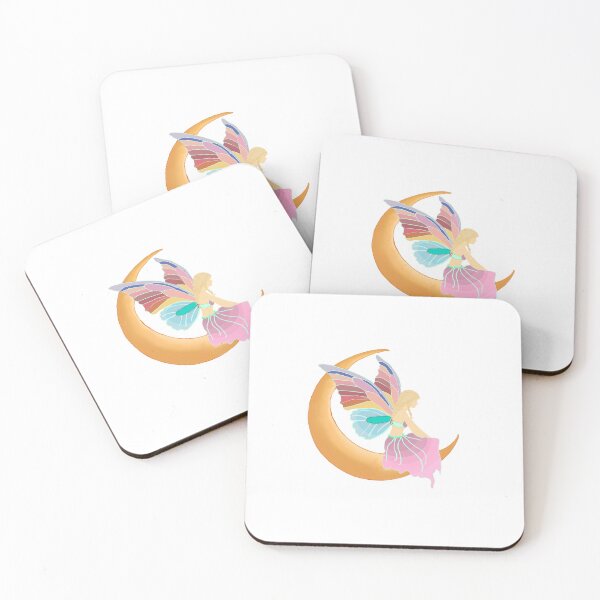 Item preview, Colourful fairy on the moon designed and sold by Beautyqueens Beautys.