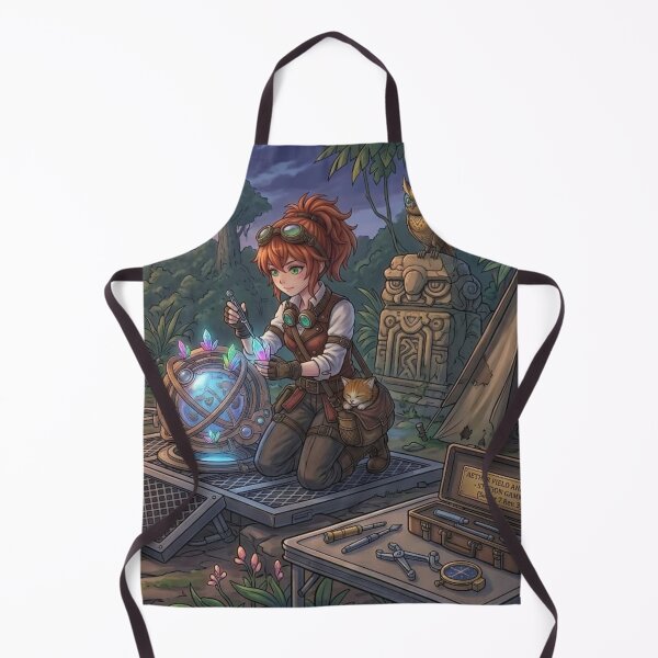 Item preview, Steampunk Explorer in the Jungle of Crystals designed and sold by Vyxorea.