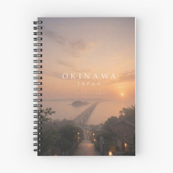 Item preview, Okinawa Japan Sunset Path Sea Wall Art Print designed and sold by SILENT JAPAN.