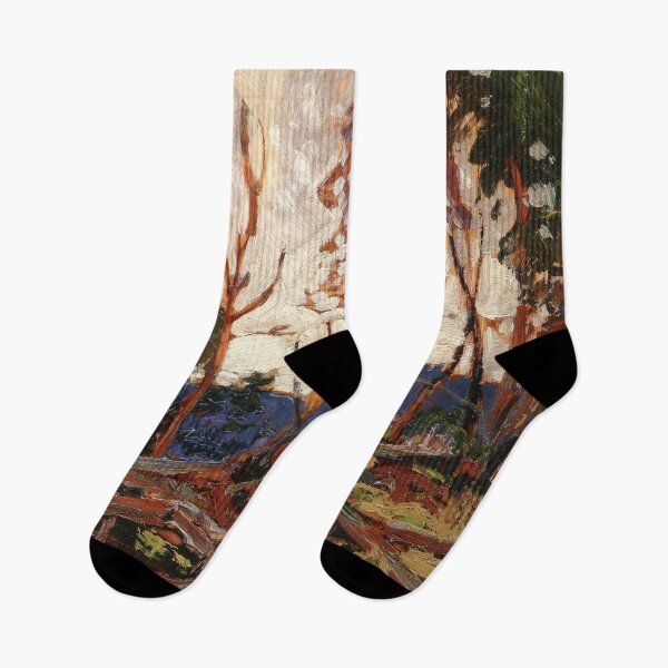 Item preview, New Upload 22 - tom thomson - Best artist - Tom Thomson – Spirit of the Canadian Wilderness – Framed Print designed and sold by KirstenShShop.