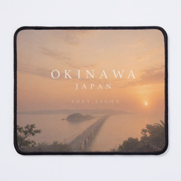 Item preview, Okinawa Japan Sunset Path Sea Wall Art Print designed and sold by SILENT JAPAN.