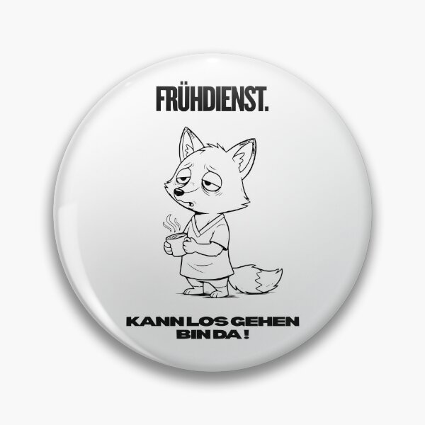Item preview, Early shift fox shirt – Let's go, I'm here designed and sold by Realmoood.