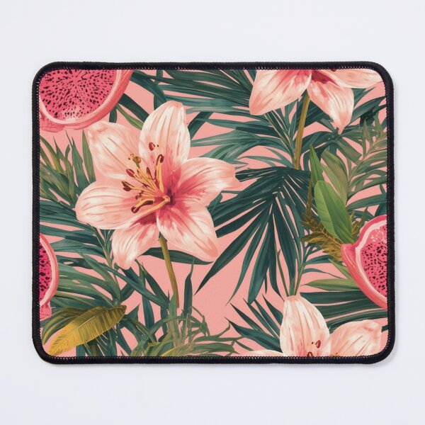 Item preview, Tropical Lily & Passion Fruit Pattern designed and sold by Whimsy-Grove.