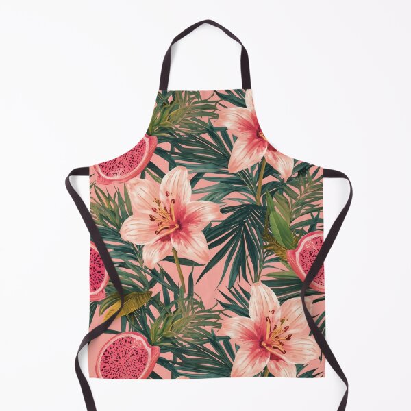 Item preview, Tropical Lily & Passion Fruit Pattern designed and sold by Whimsy-Grove.