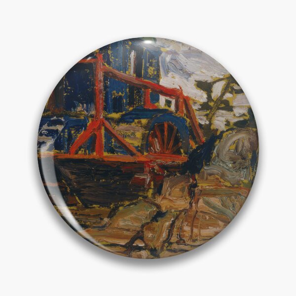 Item preview, New Upload 28 - tom thomson - Best artist - Tom Thomson – Spirit of the Canadian Wilderness – Framed Print designed and sold by KirstenShShop.