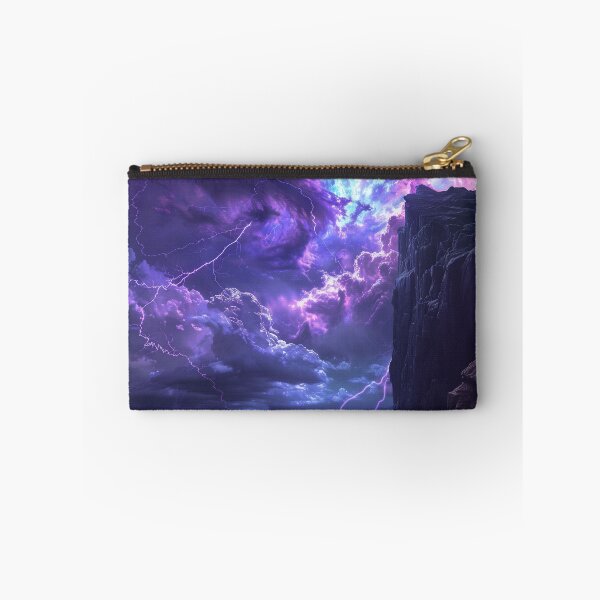 Item preview, Purple Storm Lightning Sky designed and sold by QuantumDrift.