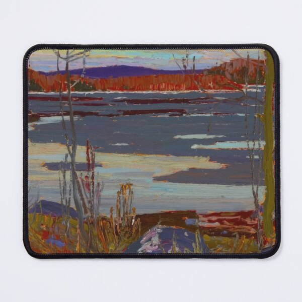 Item preview, New Upload 30 - tom thomson - Best artist - Tom Thomson – Spirit of the Canadian Wilderness – Framed Print designed and sold by KirstenShShop.