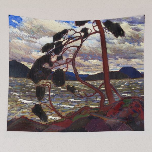 Item preview, New Upload 3 - tom thomson - Best artist - Tom Thomson – Spirit of the Canadian Wilderness – Framed Print designed and sold by KirstenShShop.
