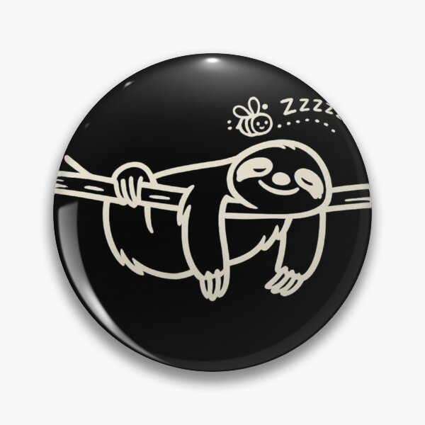 Item preview, Sleepy Sloth “Zzz” Minimal Line Art – Cute Lazy Animal Lo-Fi Aesthetic Illustration designed and sold by JonelCrafts.