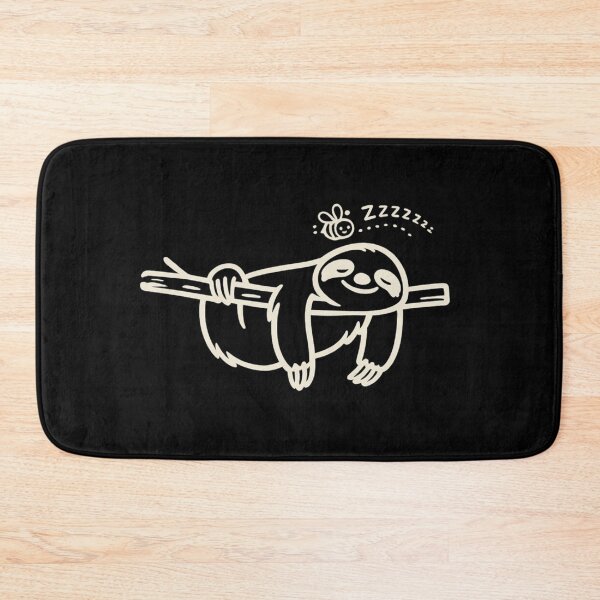Item preview, Sleepy Sloth “Zzz” Minimal Line Art – Cute Lazy Animal Lo-Fi Aesthetic Illustration designed and sold by JonelCrafts.