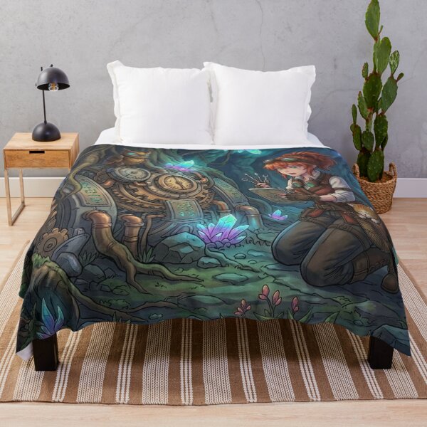 Item preview, Magical Crystal Cave & Hidden Steampunk Machine designed and sold by Vyxorea.