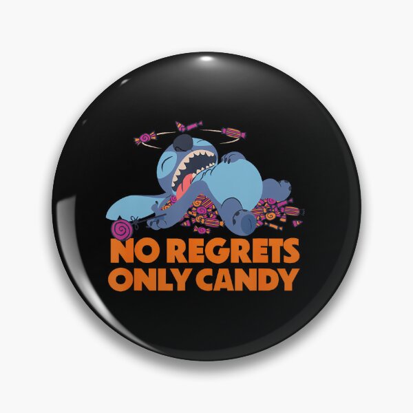 Item preview, Amazon Essentials Stitch Halloween No Regrets Only Candy  designed and sold by meet055.