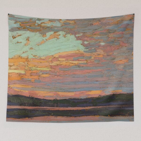 Item preview, New Upload 34 - tom thomson - Best artist - Tom Thomson – Spirit of the Canadian Wilderness – Framed Print designed and sold by KirstenShShop.