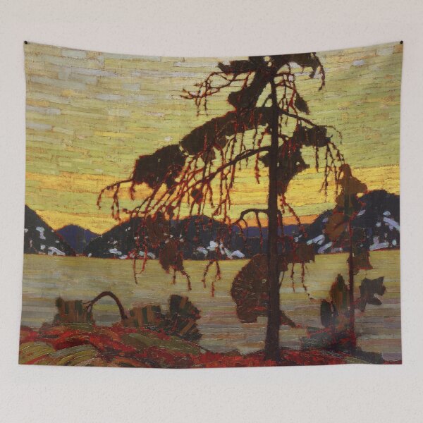Item preview, New Upload 36 - tom thomson - Best artist - Tom Thomson – Spirit of the Canadian Wilderness – Framed Print designed and sold by KirstenShShop.