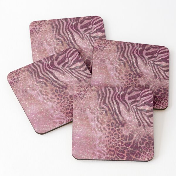 Item preview, sparkly hot pink tiger print designed and sold by uniquestuffff.