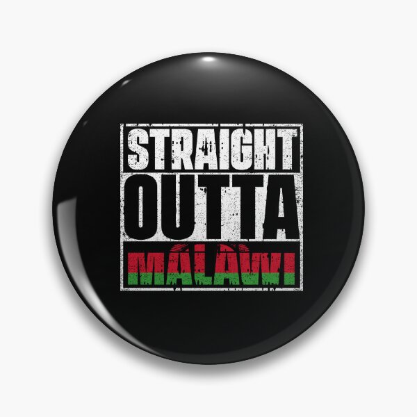Item preview, Straight Outta Malawi Flag designed and sold by CosmoKitsch.