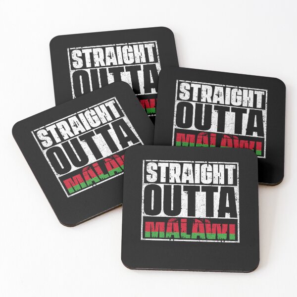 Item preview, Straight Outta Malawi Flag designed and sold by CosmoKitsch.