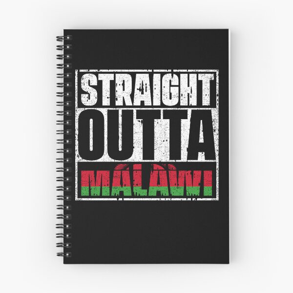 Item preview, Straight Outta Malawi Flag designed and sold by CosmoKitsch.