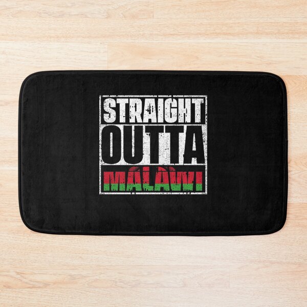 Item preview, Straight Outta Malawi Flag designed and sold by CosmoKitsch.