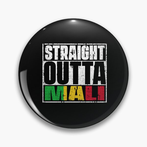 Item preview, Straight Outta Mali Flag designed and sold by CosmoKitsch.