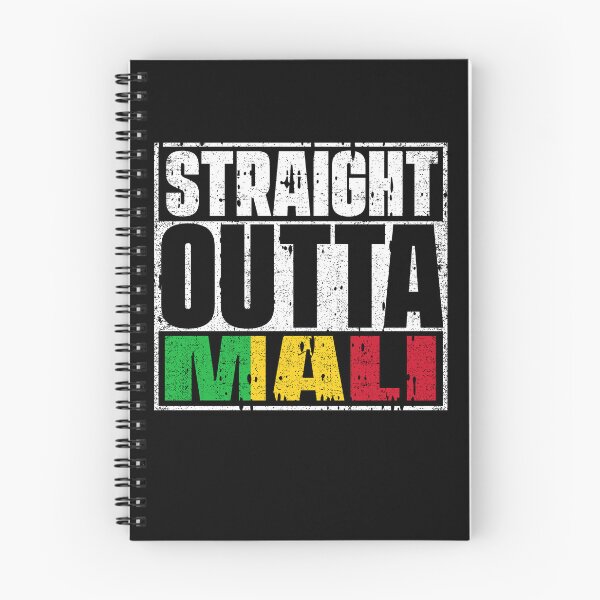 Item preview, Straight Outta Mali Flag designed and sold by CosmoKitsch.