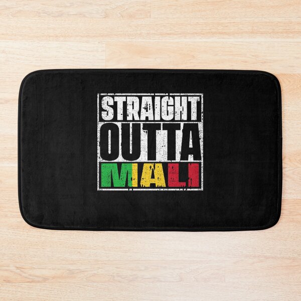 Item preview, Straight Outta Mali Flag designed and sold by CosmoKitsch.