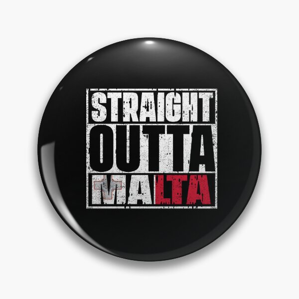 Item preview, Straight Outta Malta Flag designed and sold by CosmoKitsch.