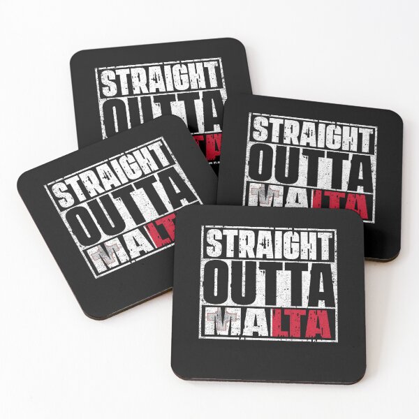 Item preview, Straight Outta Malta Flag designed and sold by CosmoKitsch.