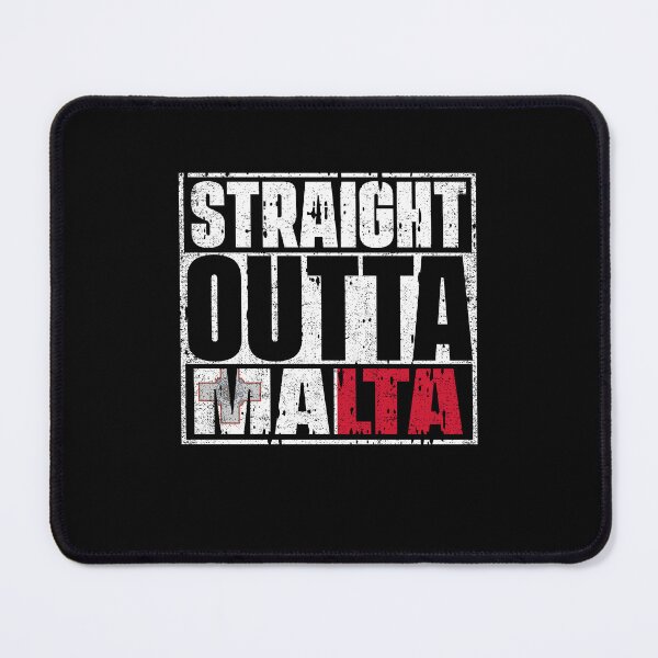 Item preview, Straight Outta Malta Flag designed and sold by CosmoKitsch.