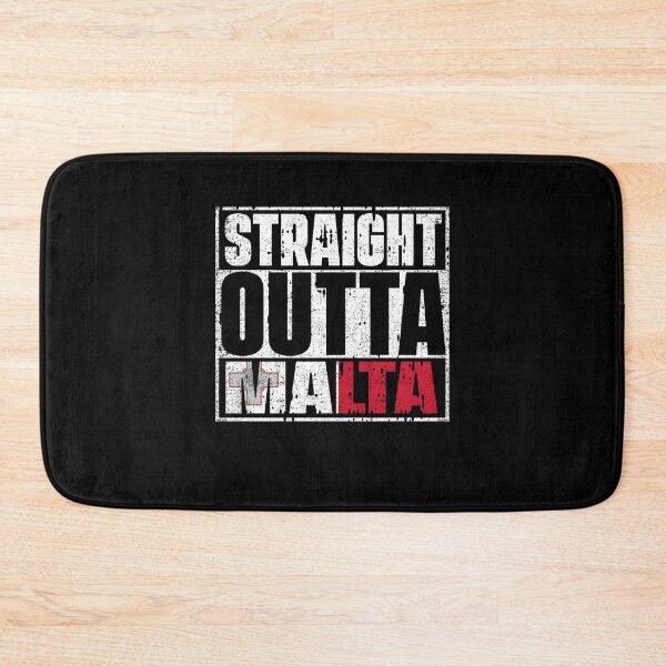 Item preview, Straight Outta Malta Flag designed and sold by CosmoKitsch.