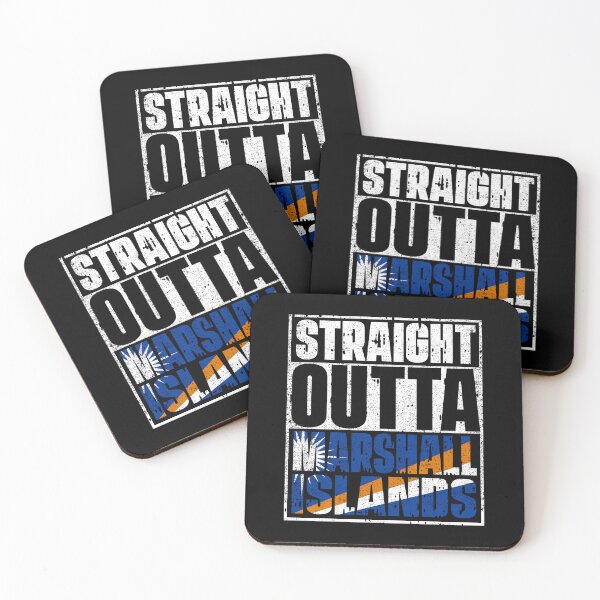 Item preview, Straight Outta Marshall Islands Flag designed and sold by CosmoKitsch.