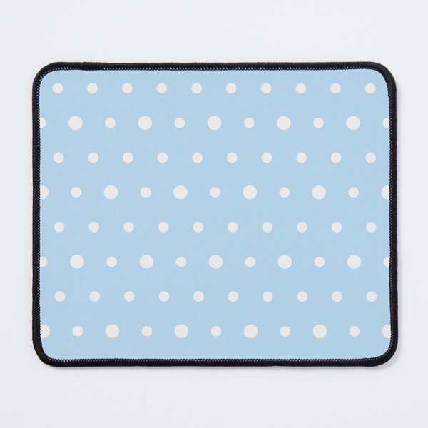 Item preview, Ice Blue And White Polka Dot Pattern designed and sold by pattern-archive.
