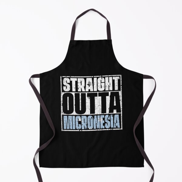 Item preview, Straight Outta Micronesia Flag designed and sold by CosmoKitsch.