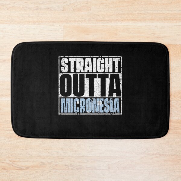 Item preview, Straight Outta Micronesia Flag designed and sold by CosmoKitsch.