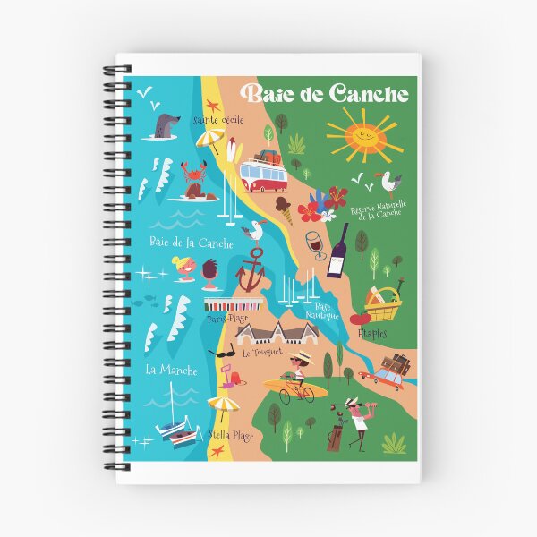 Item preview, Baie de Canche poster designed and sold by GAGodel.