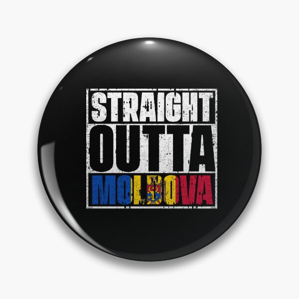 Item preview, Straight Outta Moldova Flag designed and sold by CosmoKitsch.