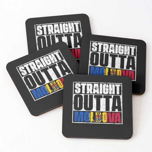 Item preview, Straight Outta Moldova Flag designed and sold by CosmoKitsch.
