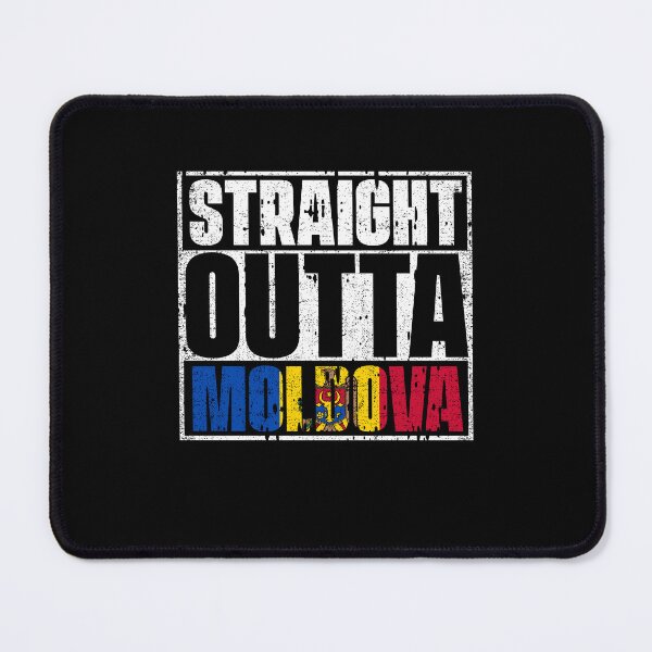 Item preview, Straight Outta Moldova Flag designed and sold by CosmoKitsch.