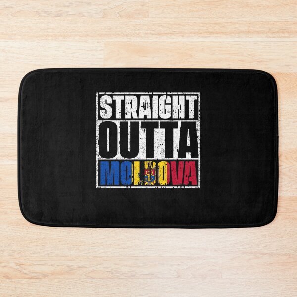 Item preview, Straight Outta Moldova Flag designed and sold by CosmoKitsch.