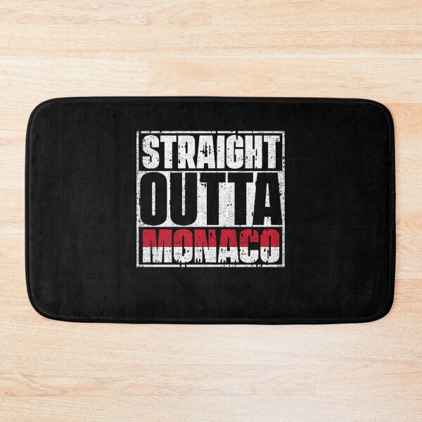 Item preview, Straight Outta Monaco Flag designed and sold by CosmoKitsch.