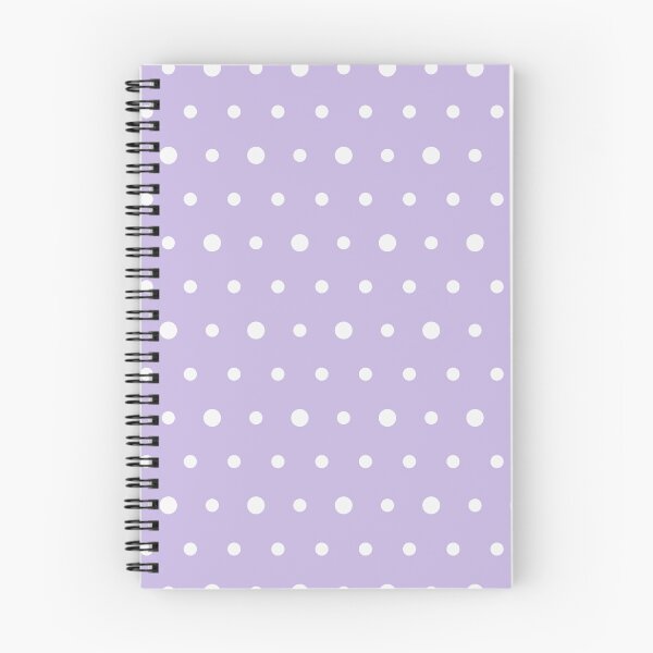 Item preview, Lavender And White Polka Dot Pattern designed and sold by pattern-archive.