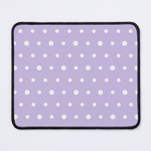 Item preview, Lavender And White Polka Dot Pattern designed and sold by pattern-archive.