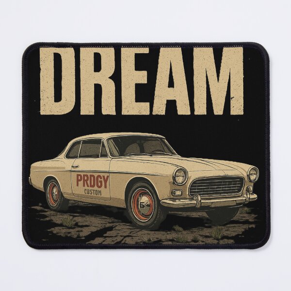 Item preview, Dream Car Shirt – Vintage Classic Car Graphic Tee, Retro Automotive Motivation Design designed and sold by Negisandeep studio.